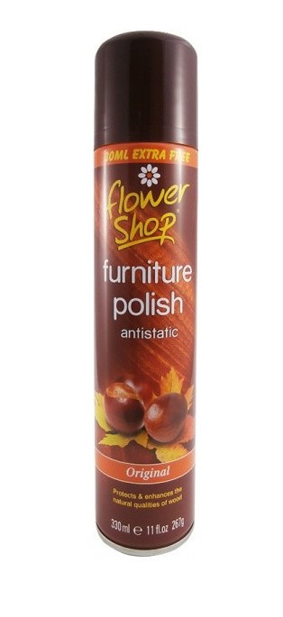 Flowershop leštěnka na nábytek 330ml | Čistící a mycí prostředky - Speciální čističe - Přípravky - dřevo, pl.podlahy, nábytek Flowershop leštěnka na nábytek 330ml | Čistící a mycí prostředky - Speciální čističe - Přípravky - dřevo, pl.podlahy, nábytek
